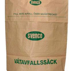 Våtavfallssäck 125 Liter Papper & plast