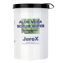 Scrubs Wipes 90 dukar Aloe Vera